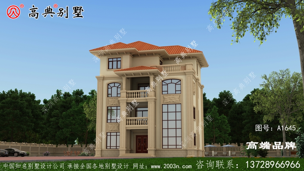 四面窗户设计，南北通透居住无忧
