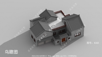 时尚的单层中式别墅是你喜欢的吗