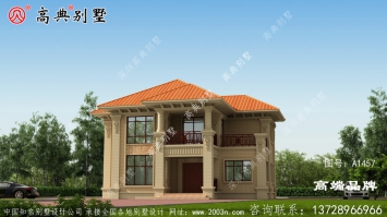 二层欧式自建别墅，经济型别墅