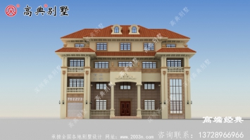 农村四层自建房效果图