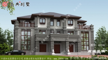 独栋三层中式别墅
