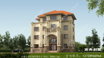 简欧四层别墅设计图纸