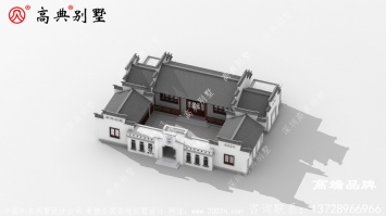 经典建筑实用别墅外观效果图，高贵典雅