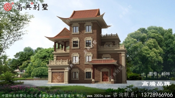 农村三层半别墅设计图纸，建房子的首选