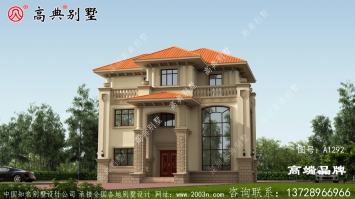小户型复式三层别墅设计图