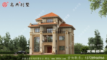三层半复式别墅设计图