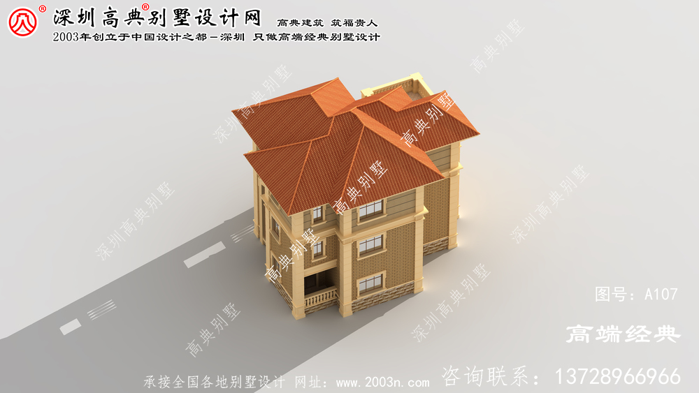 闵行区农村欧式住宅施工图设计方案精致大气