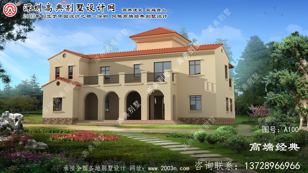 长春市227平别墅设计图