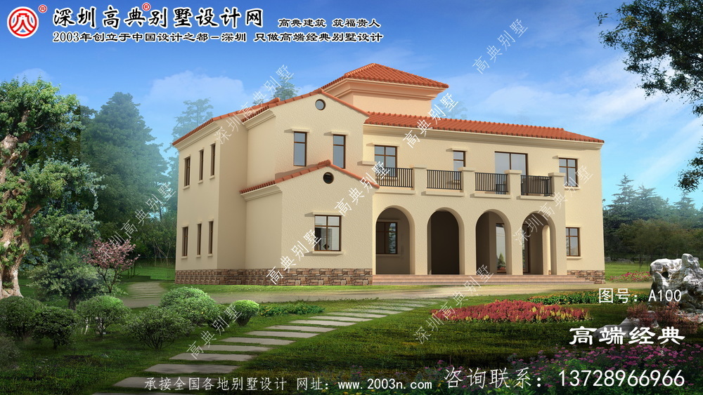 长春市227平别墅设计图