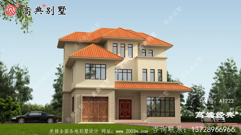 达坂城区农村三层建房图