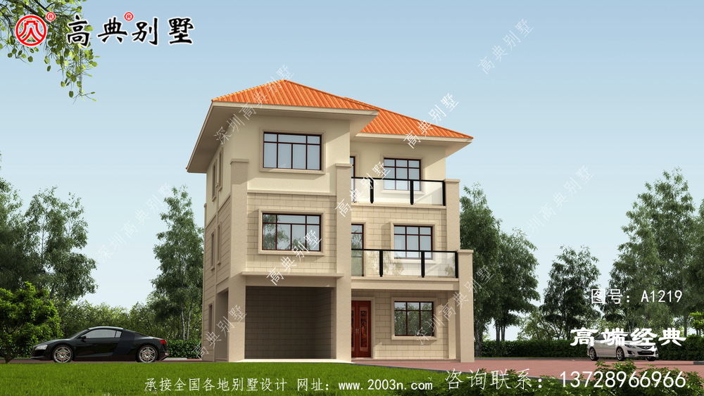 米东区农村自建房三层图