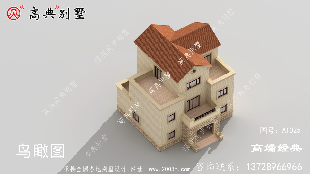 新竹县农村别墅设计图纸