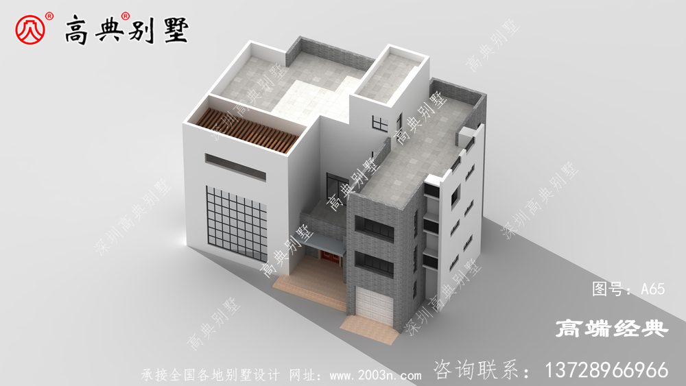 乡村别墅设计现代风格平顶