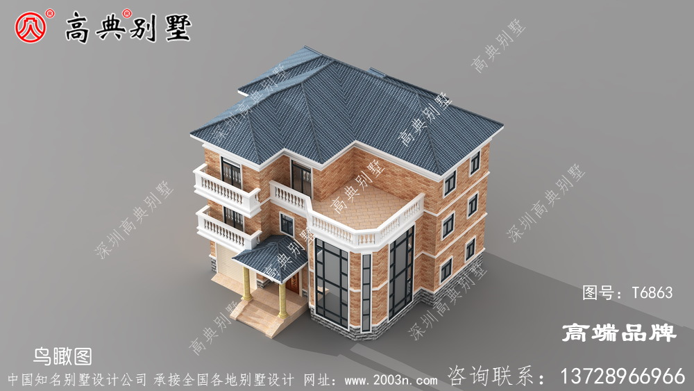 3层别墅外观效果图每次回家都可以舒舒服服的休息