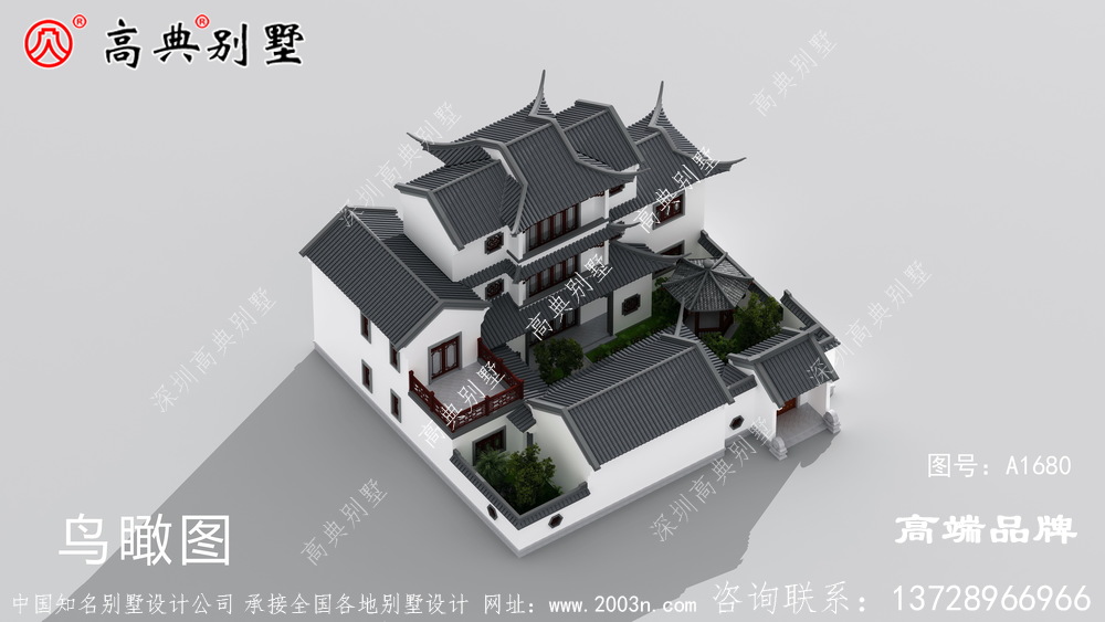 农村三层设计图富有时代气息 。