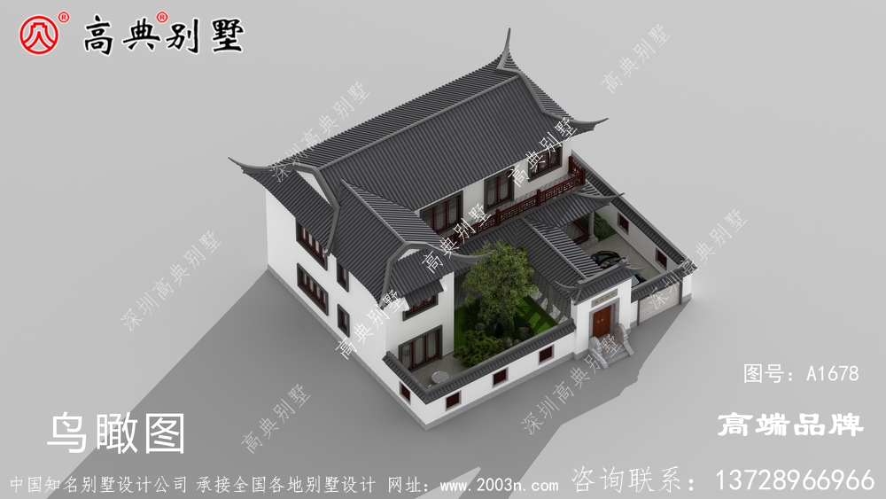 两层农村自建房设计图符合中国人的喜好