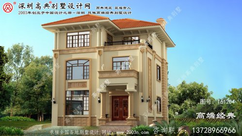 东乌珠穆沁旗古典欧式三层别墅，它的