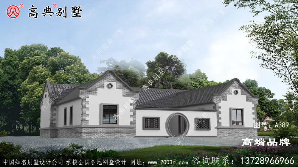 农村房屋结构设计图经济实惠型别墅。