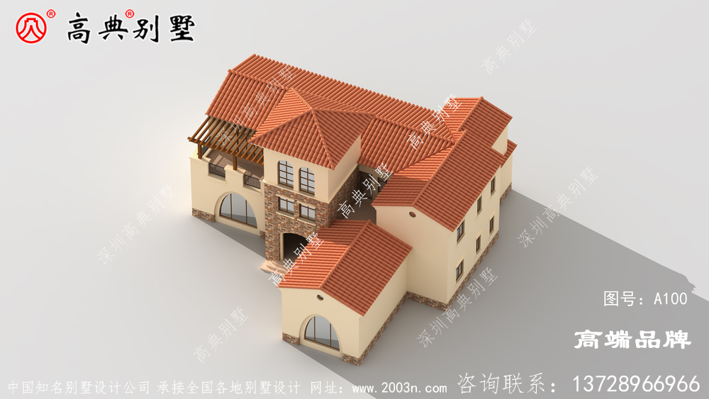 农村别墅设计施工图纸特别适合农村建造。