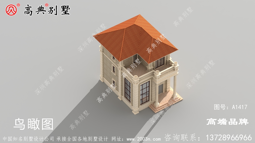 农村三层房屋效果图简洁舒适，人人都羡慕