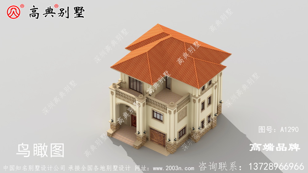 简欧式别墅外观效果图大全乡村生活的深深渴望