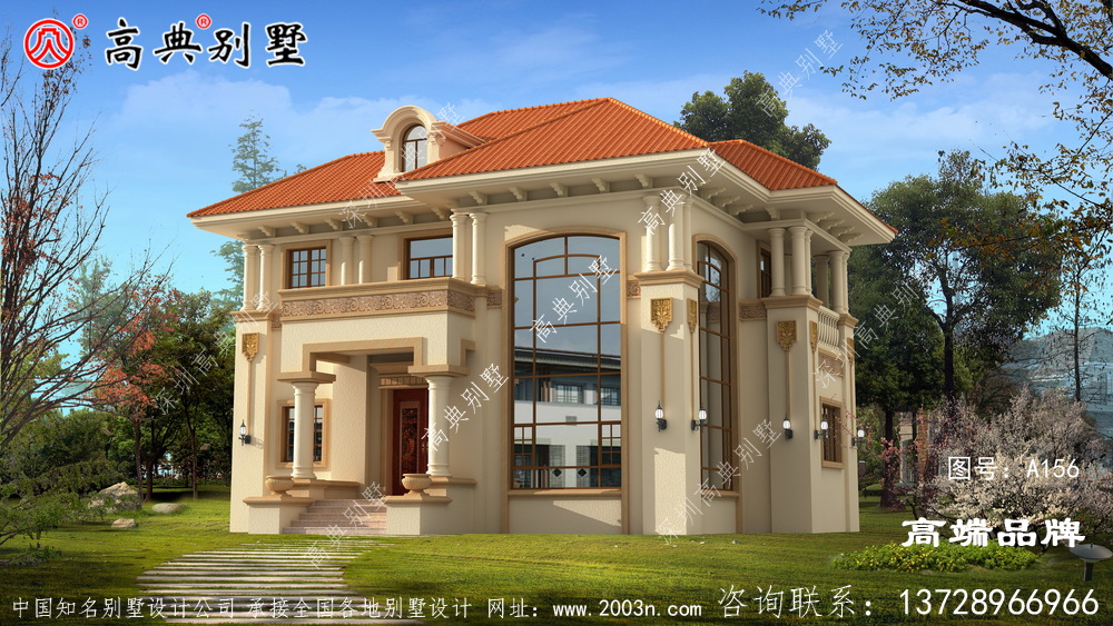 两层别墅设计图大全让别墅显得大气体面！