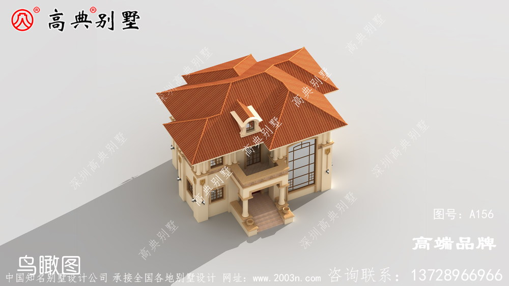  两层别墅设计图大全让别墅显得大气体面！