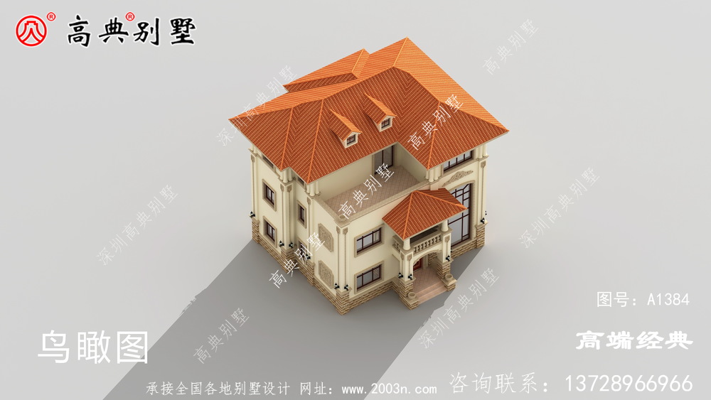 孝义市农村盖三层楼效果图，经济实用，30万就能盖起来