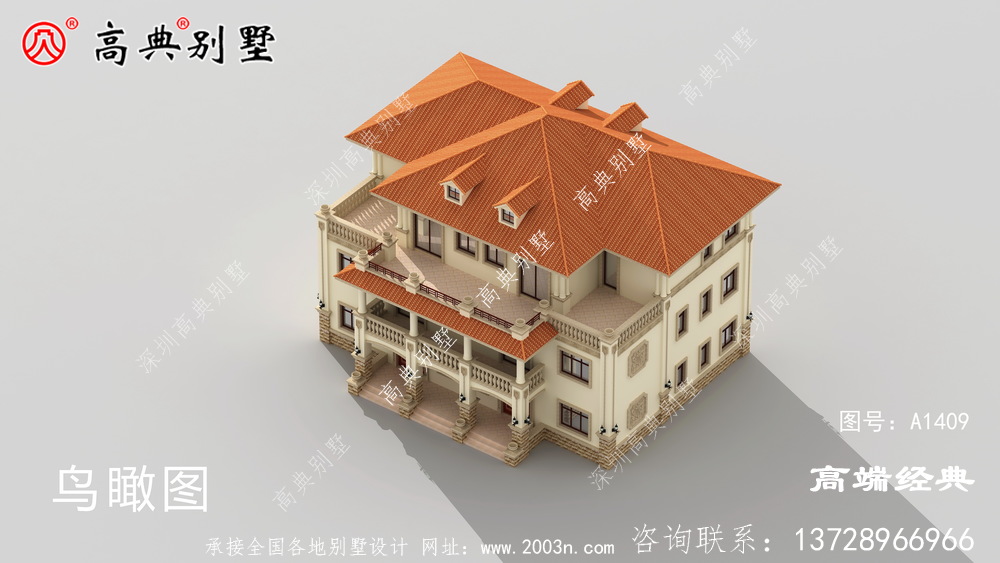 打造尊贵田园双拼豪宅一个点就够了
