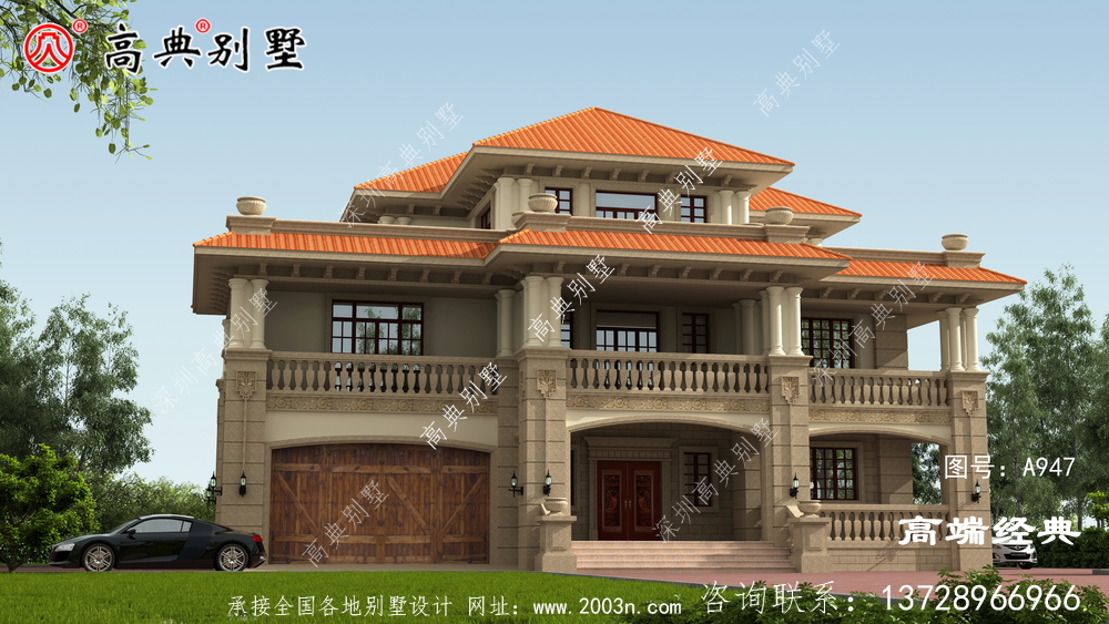 如今农村建别墅日子过得潇洒得很呢