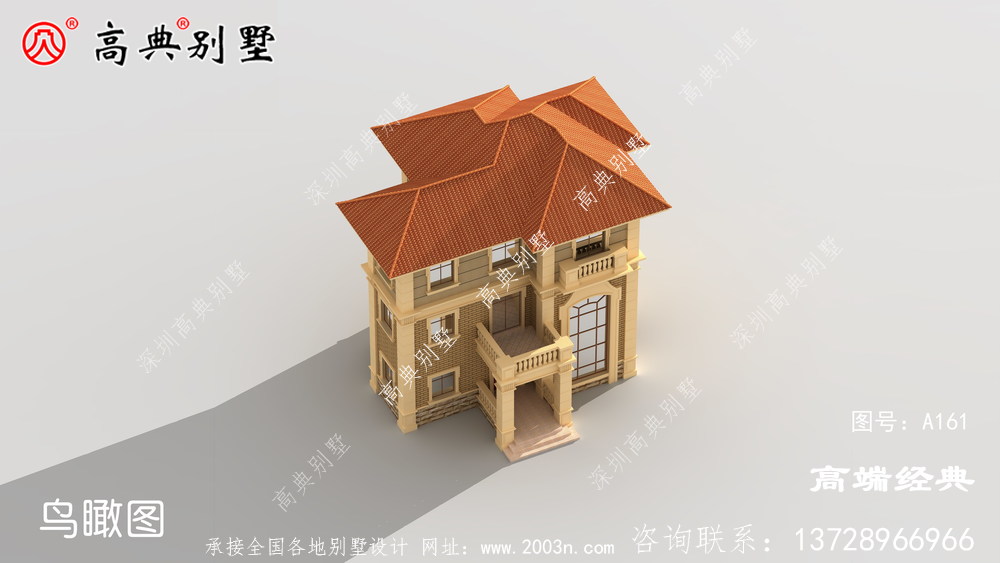 简欧经济型三层别墅之美更加“走心”