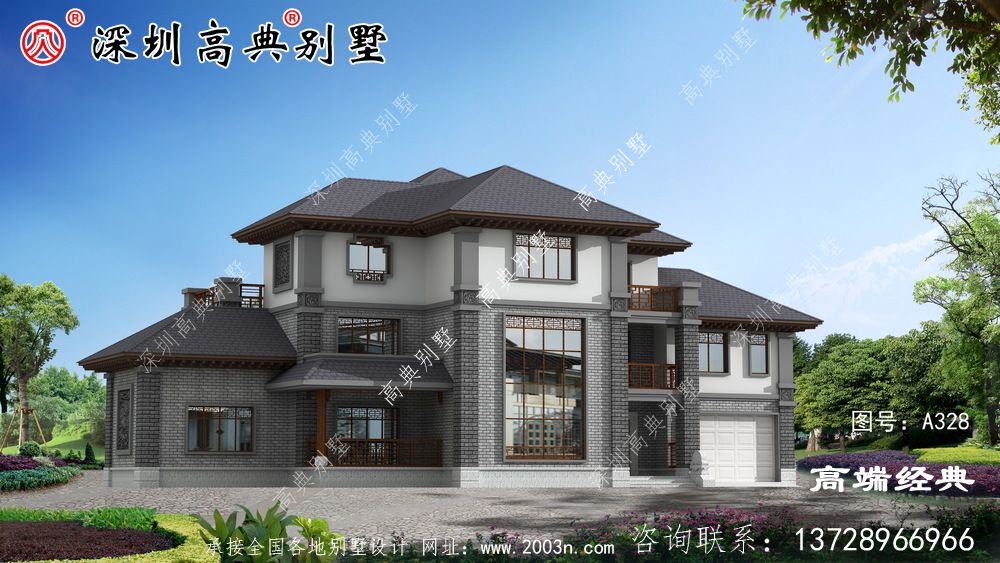 这款乡村自建房屋设计图给你不一样的视觉享受，赶紧收藏