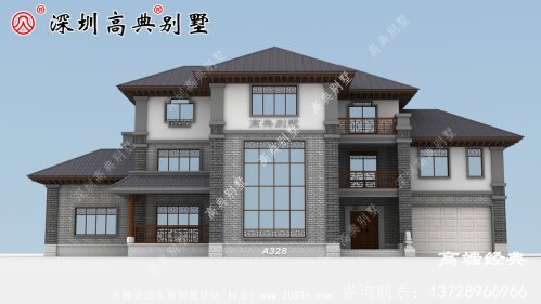 这款乡村自建房屋设计图给你不一样的