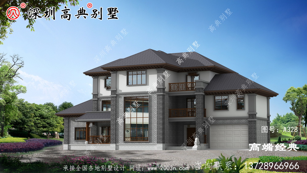 这款乡村自建房屋设计图给你不一样的视觉享受，赶紧收藏