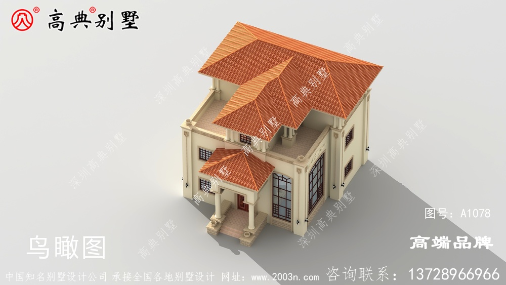 复式简欧三层户型，图纸可以立即施工