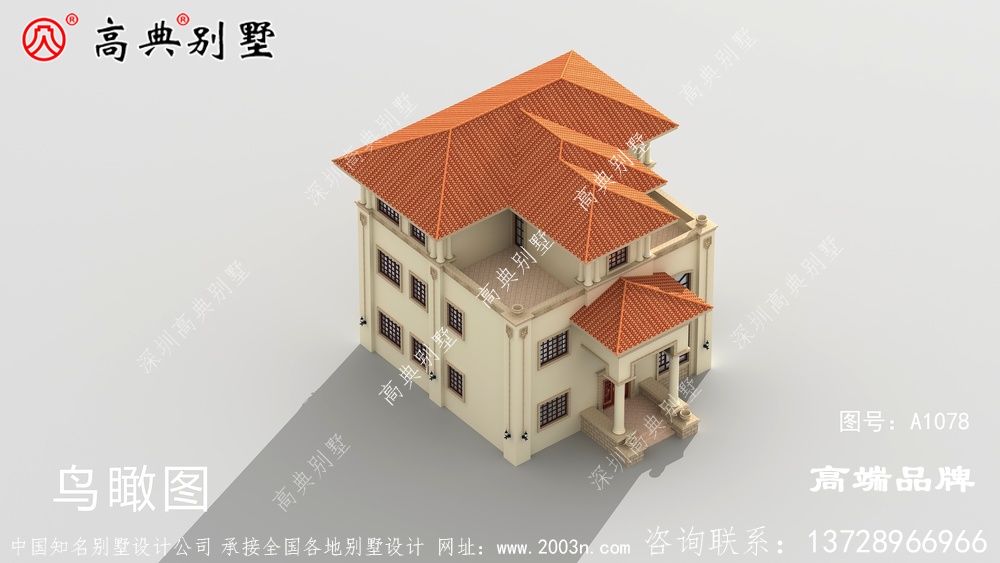 复式简欧三层户型，图纸可以立即施工