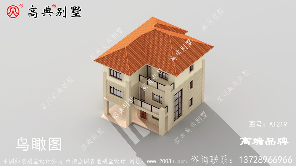精致的别墅不止是正面好看，360度颜值都是绝佳