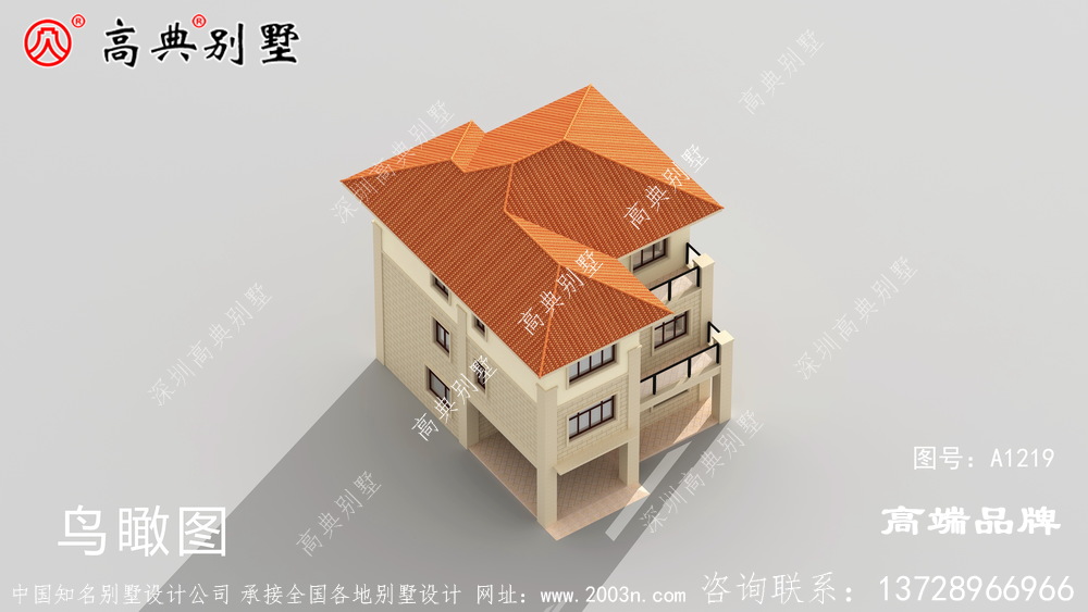 精致的别墅不止是正面好看，360度颜值都是绝佳