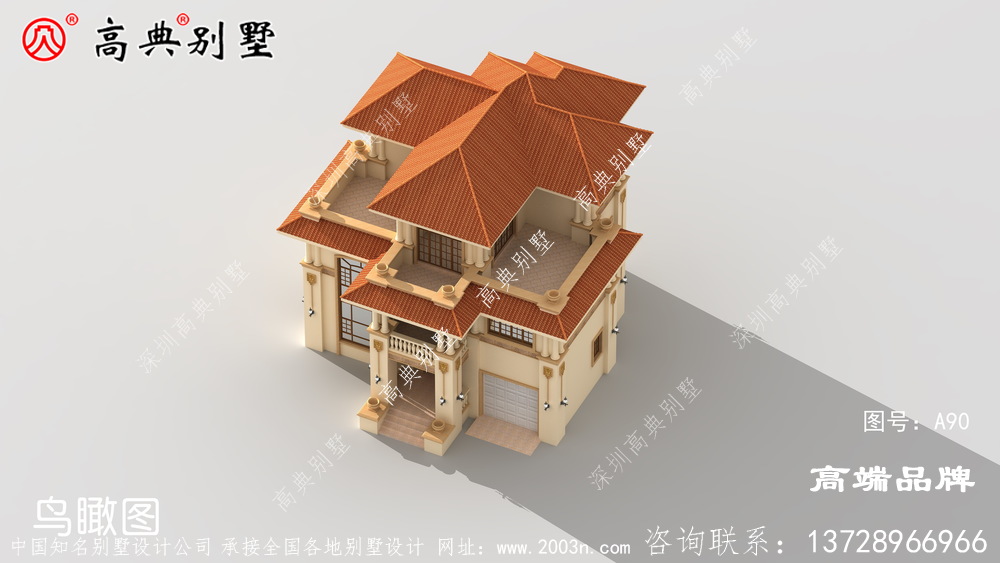 低部使用砖和文化石在美观的同时保护墙壁
